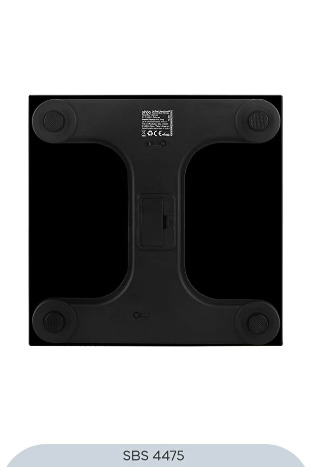 SBS-4475 Bluetooth Dijital Yağ Su Kas Vücut Kitle Endeksi Kilo Ölçer Tartı Baskül